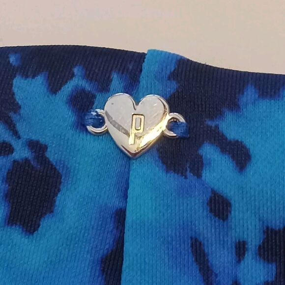 Victoria's Secret Pink Bikini Bottom Size Small Colorful Multicolored Blue - Picture 4 of 5